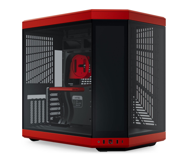 Hyte Y70 Touch Infinite Red GEHY-036 // CS-HYTE-Y70TTI-RB - 1315957 - zdjęcie